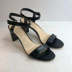 NWT Nine West Pixel Strap Sandal Black Size 11M